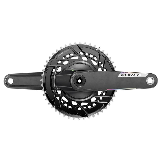 SRAM Crankset w/Power meter spider FORCE AXS E1 DUB - Thread Mount (BB not included) - PMQ8739000 - Aerolux