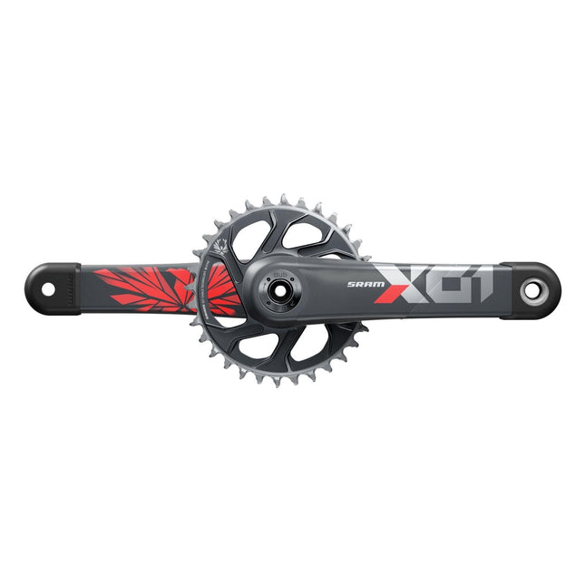 SRAM Crankset X01 Eagle DUB 12s w Direct Mount 32T X - SYNC 2 Chainring (DUB Cups/Bearings not included) C3 - CW8603008 - Aerolux
