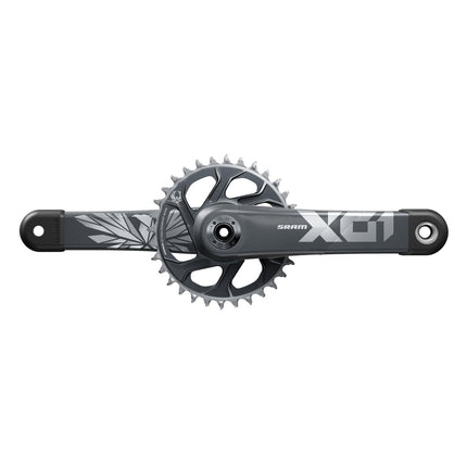 SRAM Crankset X01 Eagle DUB 12s w Direct Mount 32T X - SYNC 2 Chainring (DUB Cups/Bearings not included) C3 - CW8603008 - Aerolux