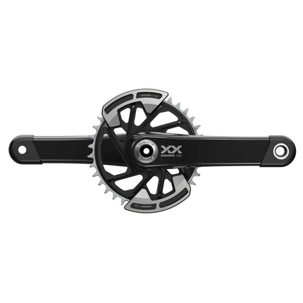 SRAM Crankset XX Eagle Q174 55mm Chainline Dub MTB Wide Black 2 - Guards 32T T - Type (BB Not Included) 2023 - CW8640000 - Aerolux