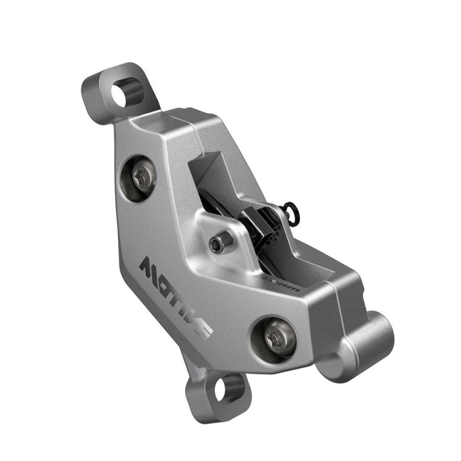 Sram Disc Brake Caliper Assembly - (Assembled, No Hose) Clear Anodized - Motive Ultimate A1+ - SSP8056029 - Aerolux