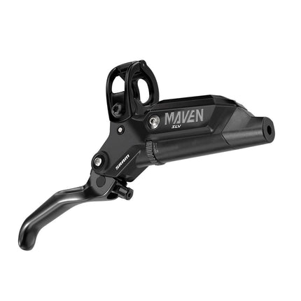 SRAM Disc Brake Maven Silver Stealth - Aluminum Lever, Stainless Hardware, Reach/Contact Adj,Swinglink, Black (Includes MMX Clamp, Bracket) (Rotor Sold Separately)A1 - DBS8238000 - Aerolux