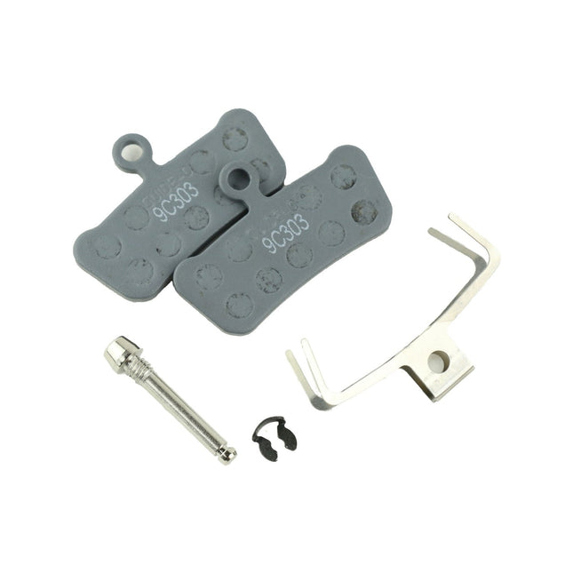 SRAM Disc Brake Pads - Medium Organic/Steel (Powerful) - Trail/Guide/G2/Level 4 Piston - OE MTB Pad - HDBP8003006 - Aerolux