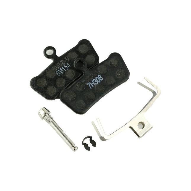 SRAM Disc Brake Pads - Medium Organic/Steel (Quiet) - Trail/Guide/G2/Level 4 Piston - AV8003004 - Aerolux
