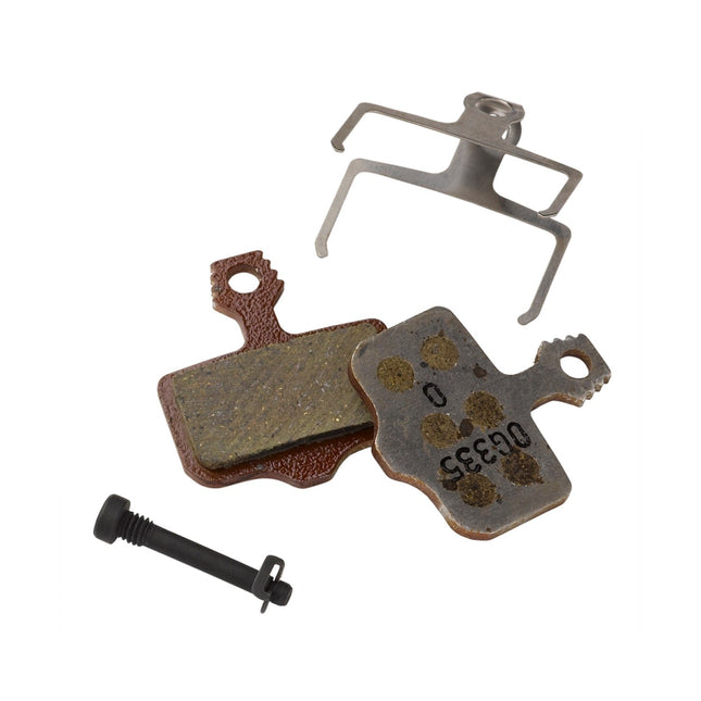 SRAM Disc Brake Pads - Small Organic/Aluminum (Quiet/Light) - 2 Piece Road/Elixir/DB/Level B1 (2020+) - AVELX03502 - Aerolux