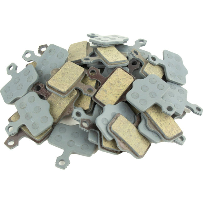SRAM Disc Brake Pads - Small Organic/Steel (Powerful) (20 Sets) - 2 Piece Road/Elixir/DB/Level B1 (2020+) - Oe Mtb Pad - DB5040071 - Aerolux