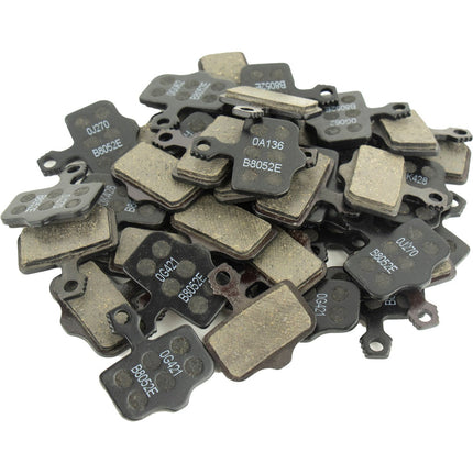 SRAM Disc Brake Pads - Small Organic/Steel (Quiet) (20 Sets) - 2 Piece Road/Elixir/DB/Level B1 (2020+) - Oe Road Pad - DB5040072 - Aerolux