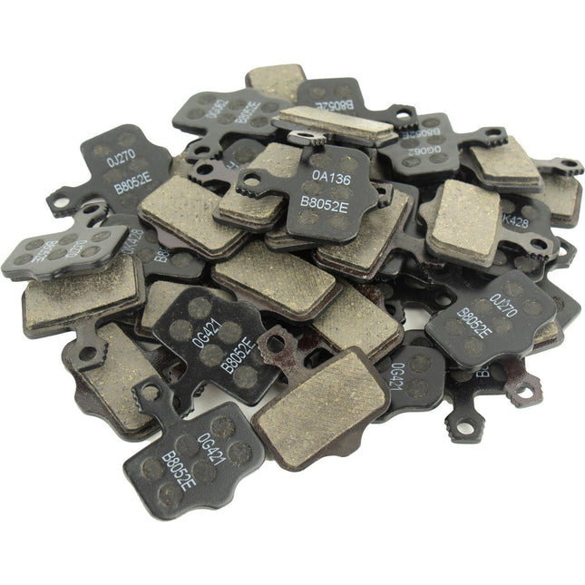 SRAM Disc Brake Pads - Small Organic/Steel (Quiet) (20 Sets) - 2 Piece Road/Elixir/DB/Level B1 (2020+) - Oe Road Pad - DB5040072 - Aerolux