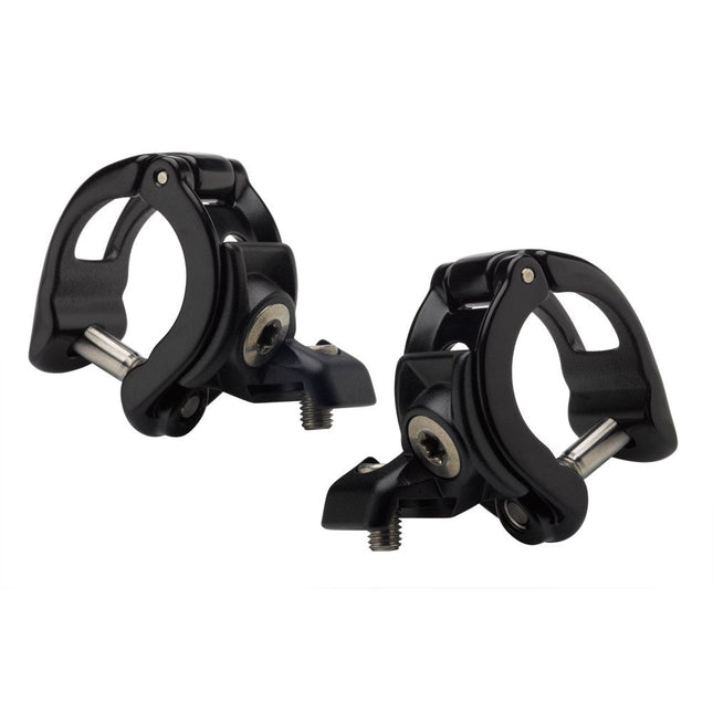 SRAM Disc Brake Spare Matchmaker X MMX Clamp, Single Right, Black, Titanium Bolts (Compatible With SRAM MMX Clamp - Compatible Shifters) - Maven, DB8, Guide/G2, Level, Code - AV018050 - Aerolux
