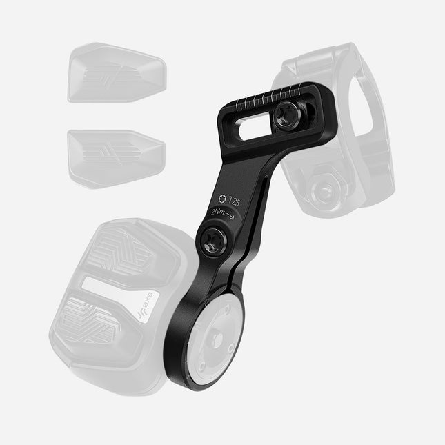 Sram Electronic Controller Pod AXS Bridge Clamp Left (Including Left Bridge Clamp, Washer, O - Ring, Twist Locks, Nut, 2 Torx T25 Screw) 2023 - SSP8018002 - Aerolux