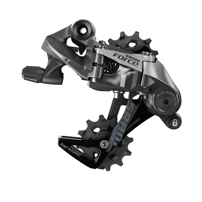 SRAM Force1 Rear Derailleur Medium Cage 11 - Speed T3 - RDR112001 - Aerolux