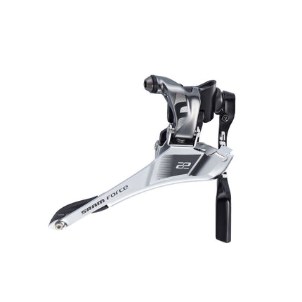 SRAM Force22 Front Derailleur Yaw Braze - on with Chain Spotter - FDR10122 - Aerolux