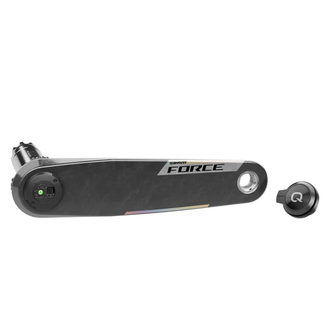 SRAM Left Arm and Power Meter Spindle FORCE E1 DUB (Right Arm/BB/Spider/Chainrings Not included) - PMQ8402006 - Aerolux