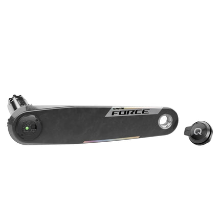 SRAM Left Arm and Power Meter Spindle FORCE E1 DUB WIDE (Right Arm/BB/Spider/Chainrings non included) - PMQ8402000 - Aerolux