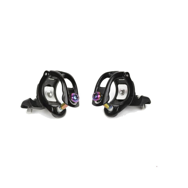 SRAM MatchMaker X, Pair, Black, Stainless T25 Rainbow Bolts (compatible with SRAM MMX - compatible shifters) - Code, G2, Guide, Level, Elixir, DB - DBS5018051 - Aerolux