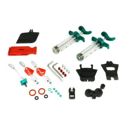 SRAM Pro Mineral Oil Bleed Kit (Includes 2 Premium Syringes, M4 Fittings, Bleed Blocks, Torx Tool, Crowfoot, Bleeding Edge Fitting) - Db8/Maven - SSP8031010 - Aerolux
