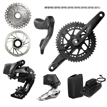 SRAM Rival AXS E1 2X Groupset Direct Mount 4835T - RAXSE12X604836 - Aerolux