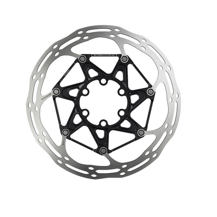 SRAM Rotor Centerline 2 Piece Black (includes Ti SRAM Rotor bolts) Rounded - DBS8037021 - Aerolux