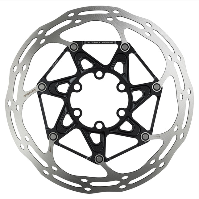 SRAM Rotor Centerline 2 Piece (Includes Steel Rotor Bolts) Rounded - 6 bolt - DBS8037020 - Aerolux