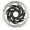 SRAM Rotor Centerline X Road 2 Piece CenterLock Black Rounded (includes internal tooled lockring) - DBS8122004 - Aerolux
