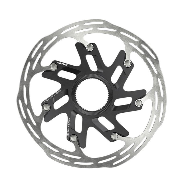 SRAM Rotor Paceline X Centerlock Rounded (Includes Internal Tooled Lockring) - DBS8235002 - Aerolux