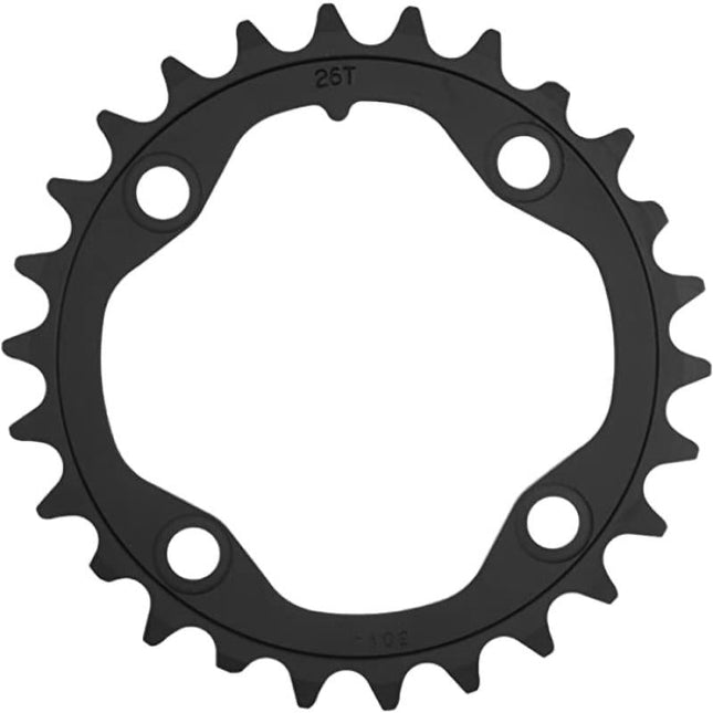 Sram Spare - Chain Ring MTB 26T 80 S1 AL3 Blast Black 2X10 - CRT26XB - Aerolux