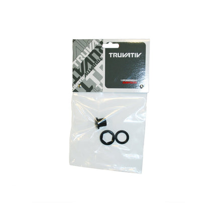 Sram Spare - Crank Arm Bolt Kit M15/M26 Alloy Self - Extracting GXP Black Qty 1 - CBT201 - Aerolux