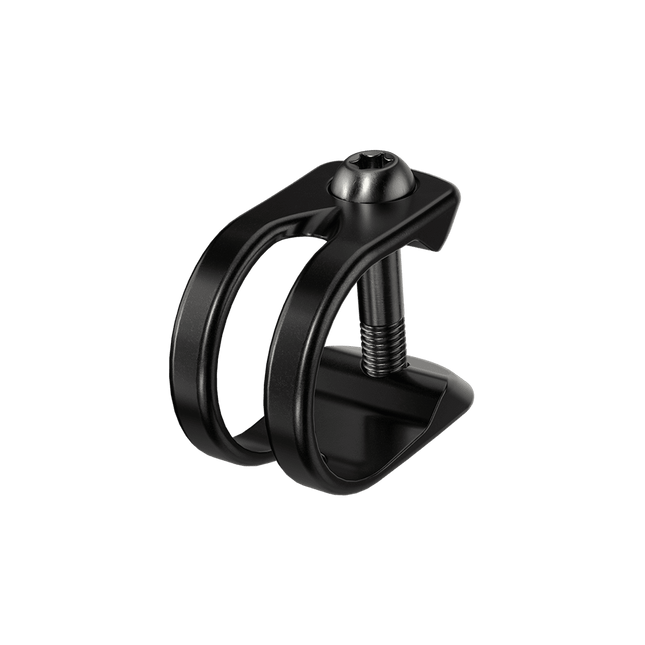 SRAM Spare - Disc Brake Lever Clamp - U - Clamp Discrete Black (Includes - Stainless T25 Black Bolt) Qty 1 - Code, G2, Guide, Level, Elixir, DB - SSP18041000 - Aerolux