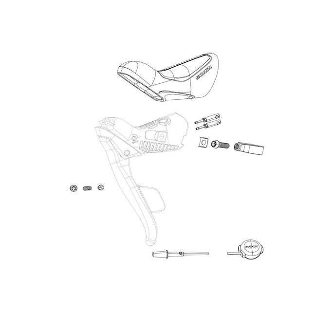 Sram Spare - Shifter Spring and Actuator Red eTap Left/Right Qty 1 - SS7018063000 - Aerolux
