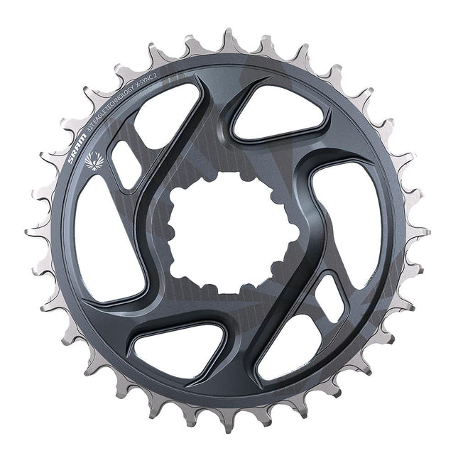 SRAM X - SYNC 2 Chainring DM 3mm Offset Boost Eagle - CW8046004 - Aerolux