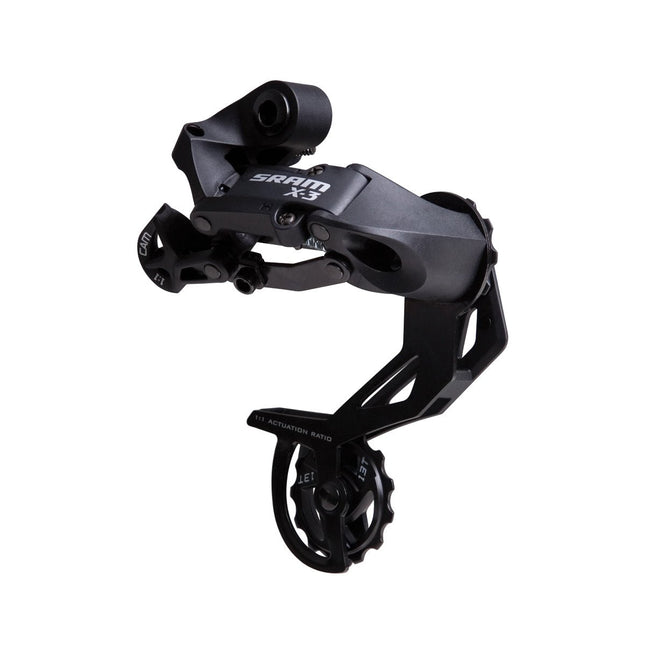 SRAM X3 Rear Derailleur - (7 - 8spd) Long Cage Black - RDP301 - Aerolux