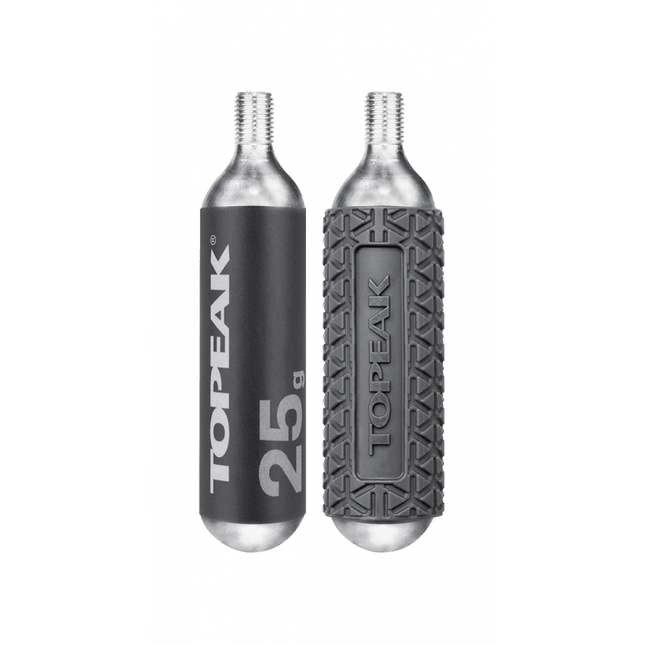 Topeak CO2 Cartridges With Sleeve - 25g - TCO25-3 - Aerolux