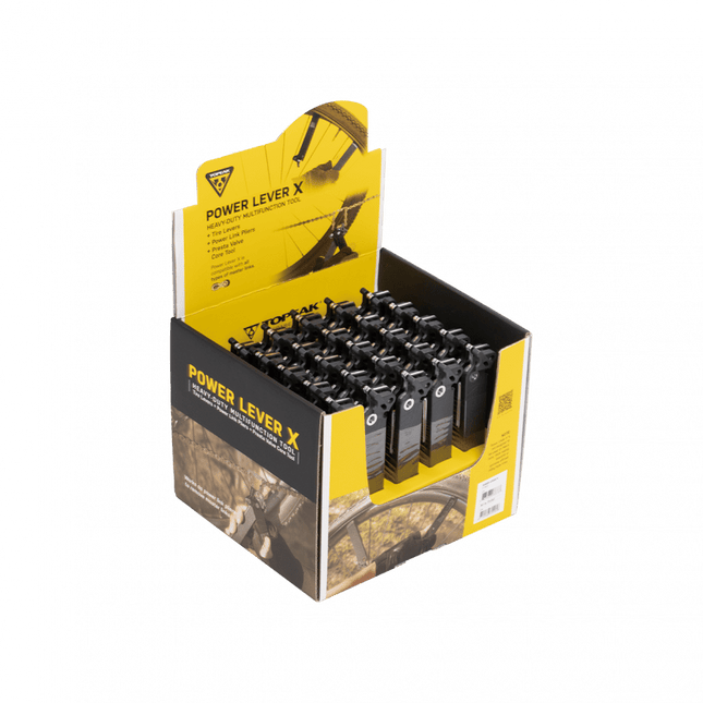 Topeak Power Lever X Display Box 25pcs - TTL008 - Aerolux
