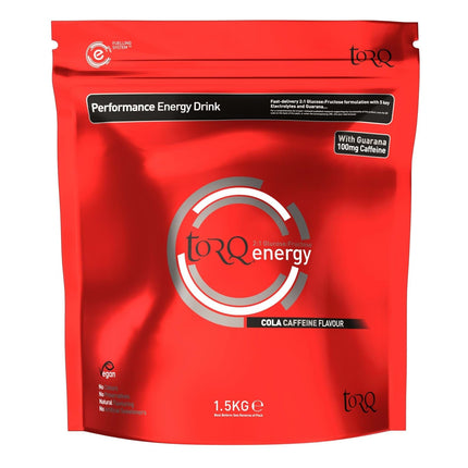 TORQ Energy Caffeine Drink (1 x 1.5kg) - TQSDEN15COLA - Aerolux