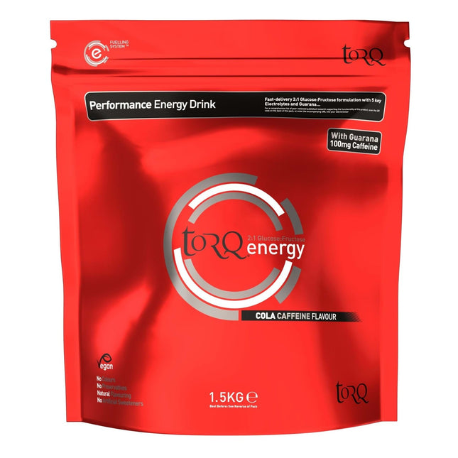 TORQ Energy Caffeine Drink (1 x 1.5kg) - TQSDEN15COLA - Aerolux