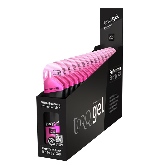 TORQ Energy Gel With Guarana - Caffeinated (15x 45g) - TQNGFFG - Aerolux