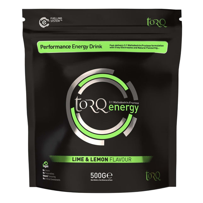 TORQ Natural Energy Drink (1 x 500g) - TQSDEN50LIL2 - Aerolux
