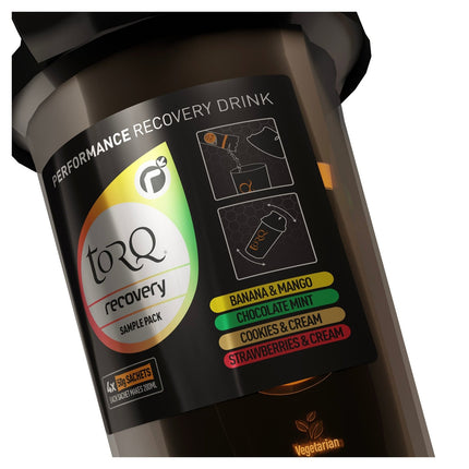 TORQ Recovery Mixer Bottle Pack (4 Mixed Flavours) - TQDREBOT - Aerolux