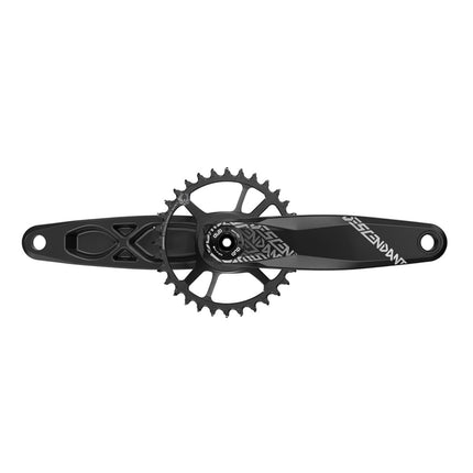 TRUVATIV Crank Descendant 6K Aluminum Eagle DUB 12s 170 w Direct Mount 32t X - SYNC 2 Chainring Black (DUB Cups/Bearings Not Included) - CW8532001 - Aerolux