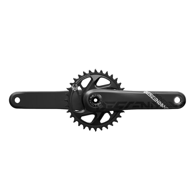 TRUVATIV Crank Descendant Carbon Eagle Boost 148 DUB 12s 175w Direct Mount 32t X - SYNC 2 Chainring Black (DUB Cups/Bearings Not Included) - CW8531002 - Aerolux