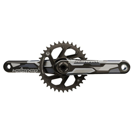 TRUVATIV Crank Descendant CoLab Troy Lee Designs Eagle All Downhill DUB83 12s With Direct Mount 36t X - SYNC 2 CNC Chainring - CW8606000 - Aerolux