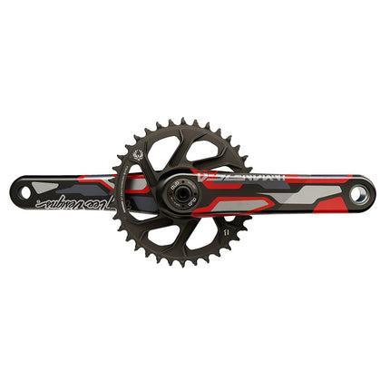 TRUVATIV Crank Descendant CoLab Troy Lee Designs Eagle Boost148 DUB 12s With Direct Mount 32t X - SYNC 2 Chainring - CW8577000 - Aerolux