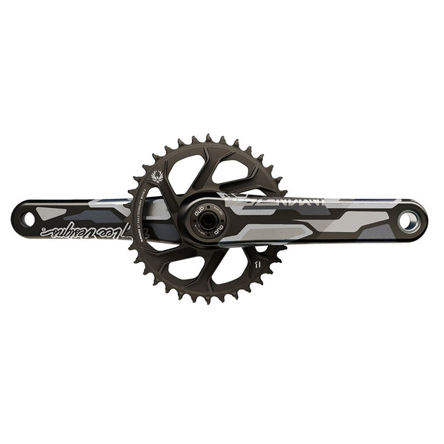 TRUVATIV Crank Descendant CoLab Troy Lee Designs Eagle Downhill DUB73 12s With Direct Mount 32t X - SYNC 2 Chainring - CW8579000 - Aerolux