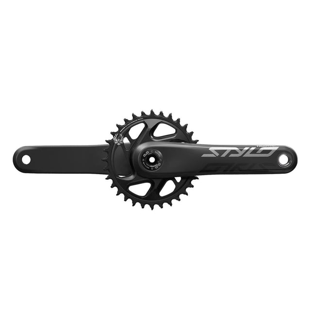 TRUVATIV Crank Stylo Carbon Eagle Fat Bike 5" DUB 12s 170 wDirect Mount 30t X - SYNC 2 Chainring Black (DUB Cups/BearingsNot Included) - CW8528007 - Aerolux