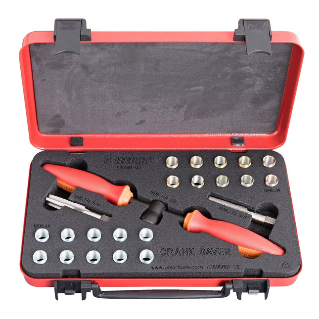 UNIOR Crank Saver - Pedal Thread Repair And Insert Kit - UN626980 - Aerolux