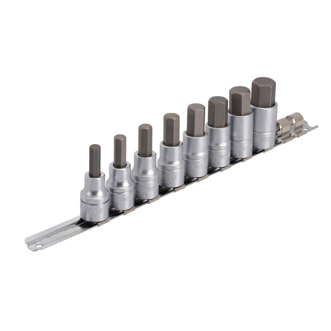 UNIOR Hex Screwdriver Socket Set 1/2" On Rail 2024 - UN629698 - Aerolux