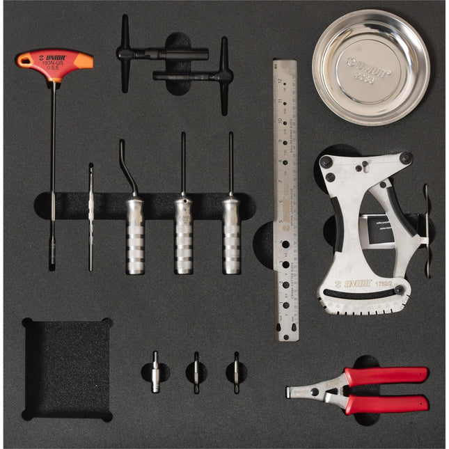 UNIOR Set Of Tools In Tray 1 For 2600C - Wheel Building 2024 - UN629839 - Aerolux
