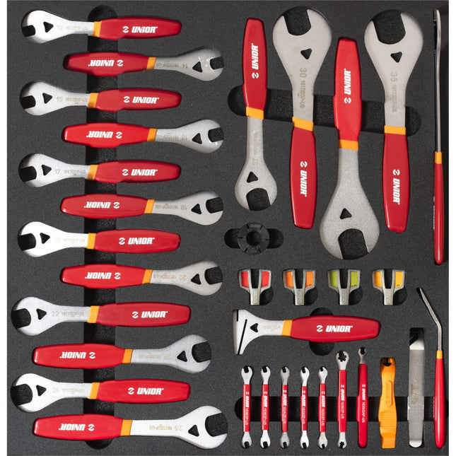 Unior Set Of Tools In Tray 3 For 2600A And 2600C - Wheel Tools 2024 - UN629835 - Aerolux