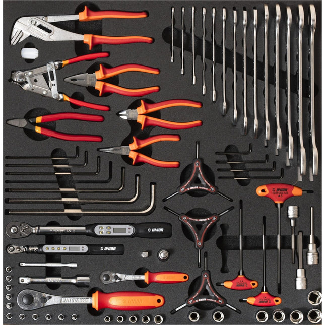 UNIOR Set Of Tools In Tray 4 For 2600A And 2600C - Torque Tools and Pliers 2024 - UN629836 - Aerolux