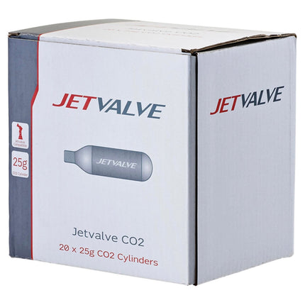 Wedtite Jetvalve 25G CO2 Cylinders x20 2021 - JV7013 - Aerolux